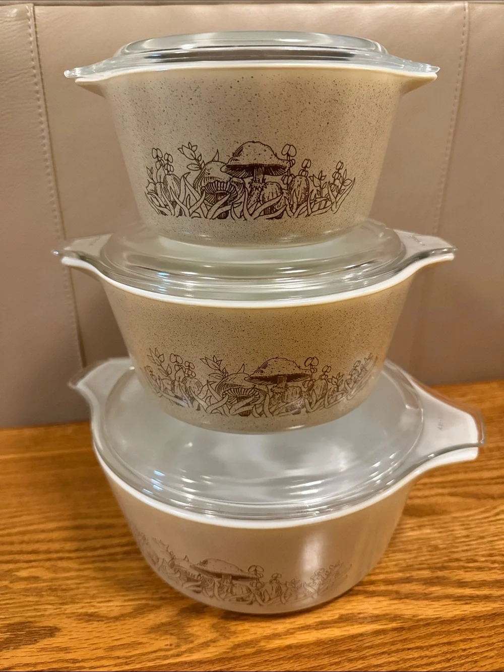 Vintage Pyrex Forest Fancies 6pc Casserole Set